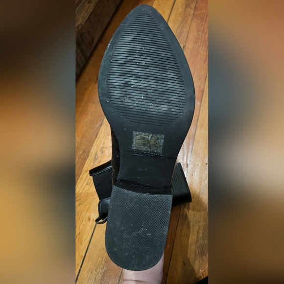 Black Vegan Leather Boot - Picture 10 of 11